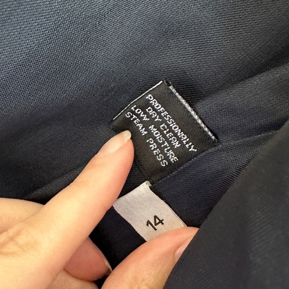 Giorgio Di Sant Angelo 100% Pure Wool Blue and Green Plaid Blazer, Size 14 - Picture 11 of 16